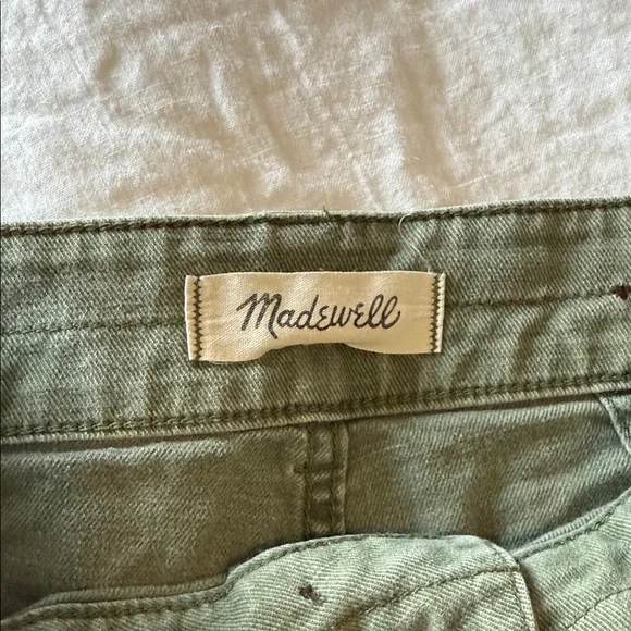 Madewell Olive Green Cargo Pants - Picture 3 of 4
